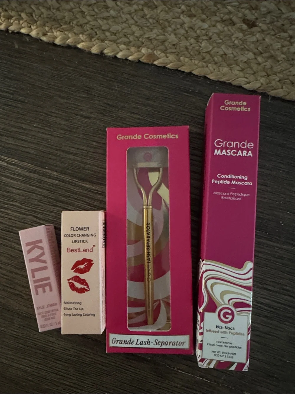 Grande Cosmetics Pink Conditioning Mascara & Lash Separator Set